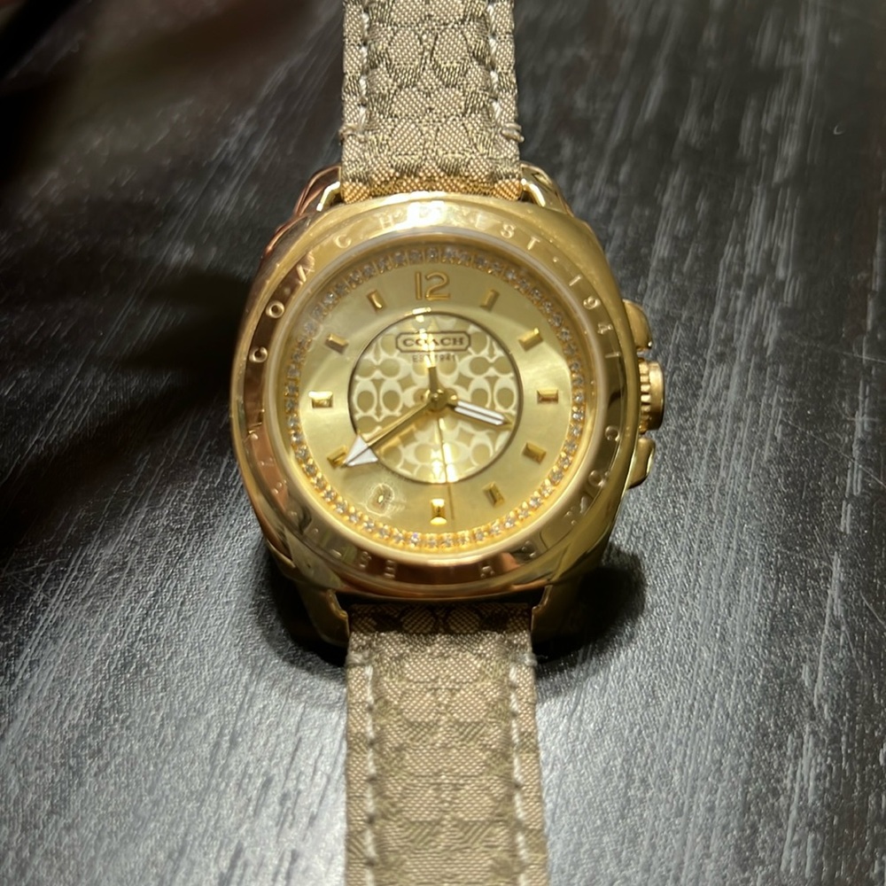 Coach watch
